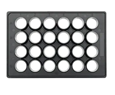 德國艾本德(Eppendorf)Cell Imaging Plates，帶板蓋，黑色底透，平底無菌、無熱原,無RNase和DNase,無人類和細(xì)菌DNA。無細(xì)胞毒素,24孔細(xì)胞成像培養(yǎng)板,25μm薄膜