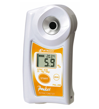 ATAGO(愛(ài)拓)檸檬酸濃度計(jì)折射計(jì) PAL-29S