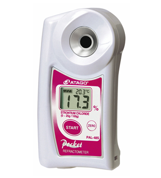 ATAGO(愛拓),便攜式數(shù)顯折射儀,PAL-48S ,氯化鍶濃度計